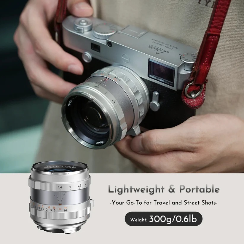 Thypoch Simera 50mm f/1.4 Z/M Full frame Manual Lens