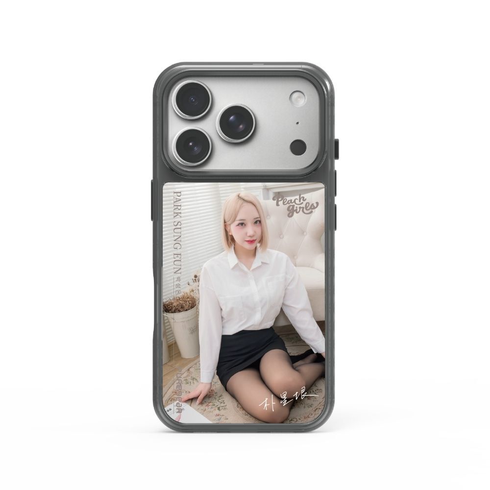 iPhone 冰鑽減壓防摔保護殼Magsafe / 桃氣秘書(桃氣女孩)