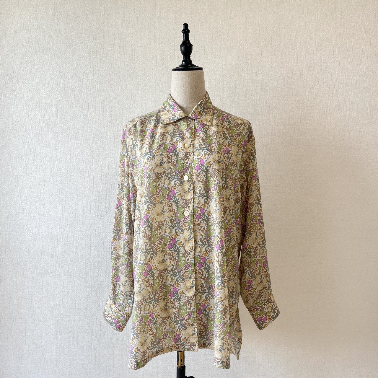 V&A日本製雪紡質印花圖案上衣