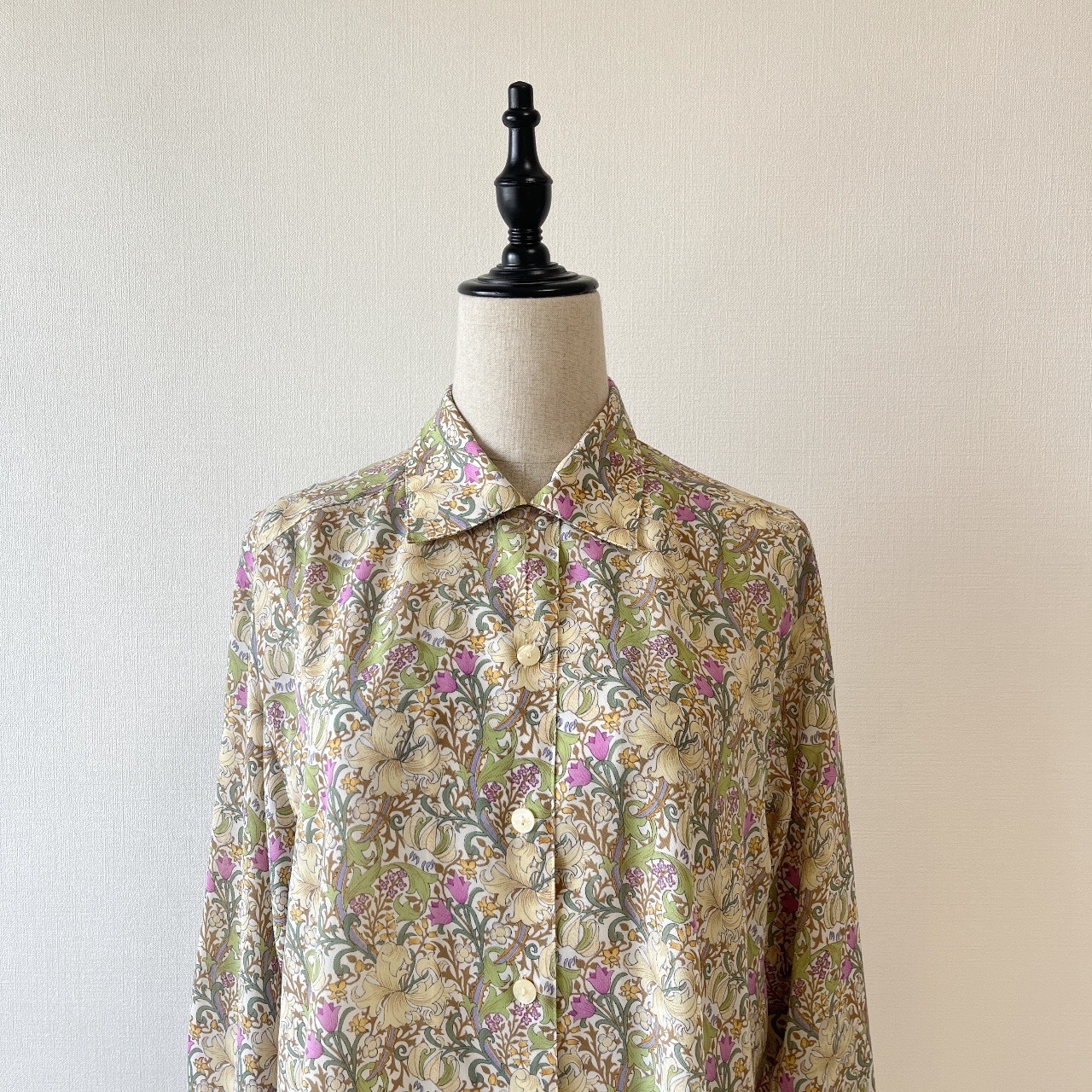 V&A日本製雪紡質印花圖案上衣