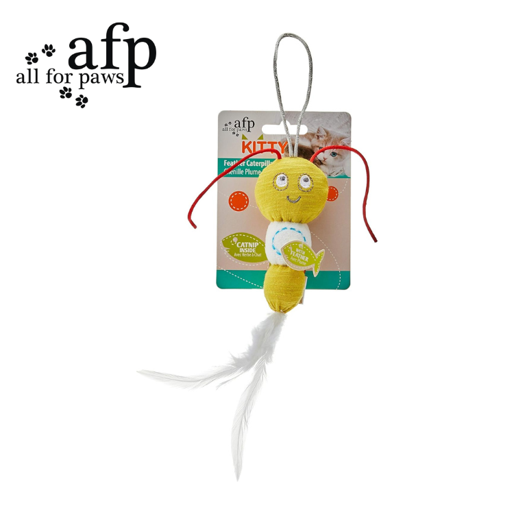 All For Paws 毛毛蟲貓玩具