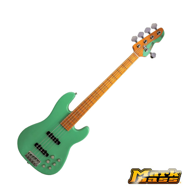 Markbass MB GV 5 GLOXY VAL SURF GREEN CR MP 主動式 五弦 電貝斯