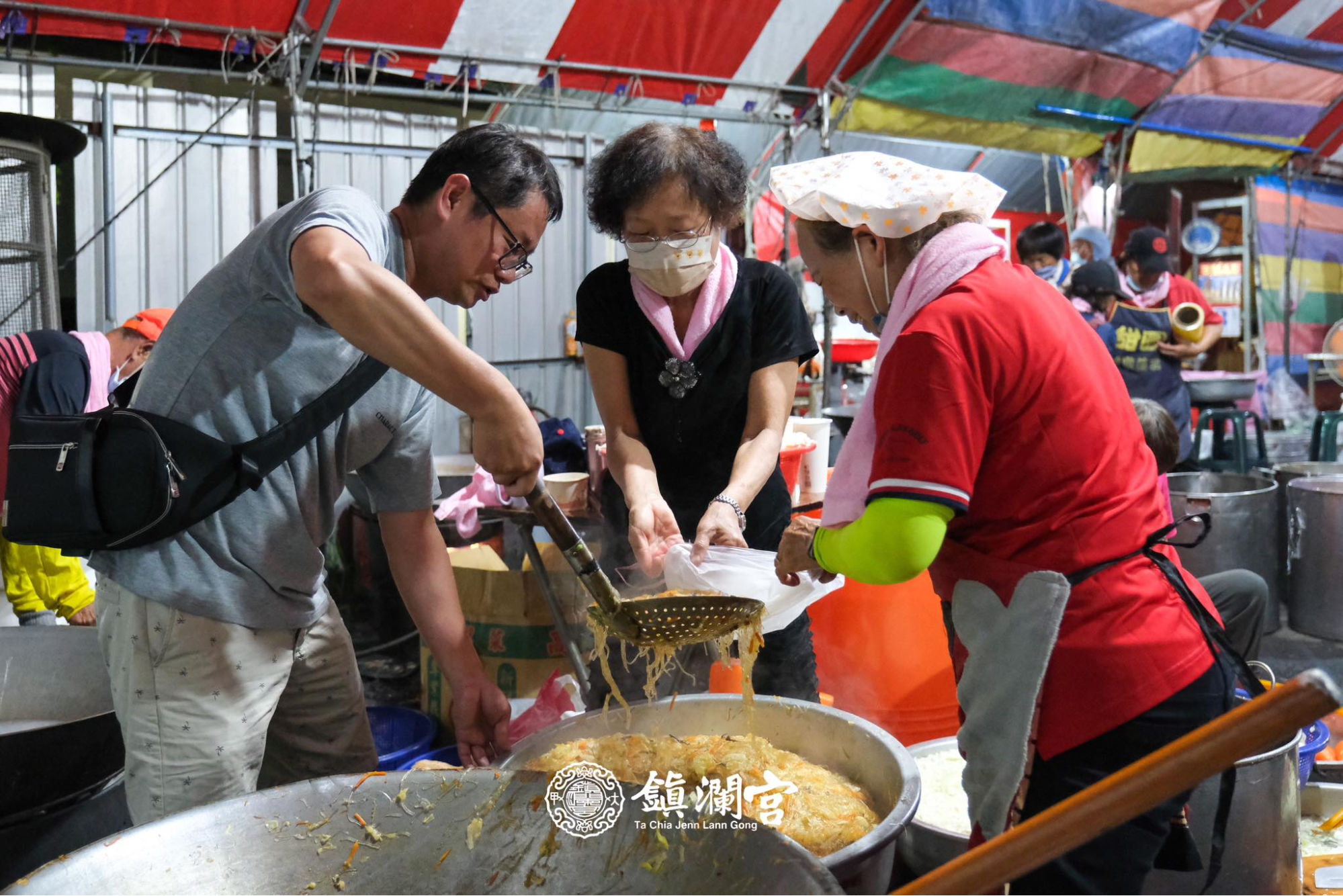 媽祖進香路旁服務站