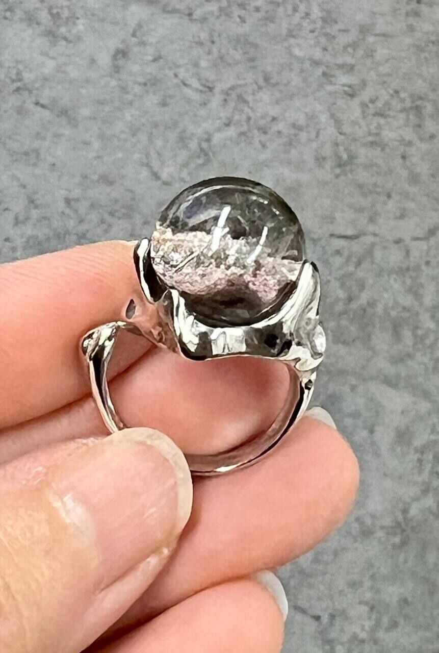 [S] GEMZ & CO ZBA SCENIC GREEN PHANTOM RING, C35 (C35)