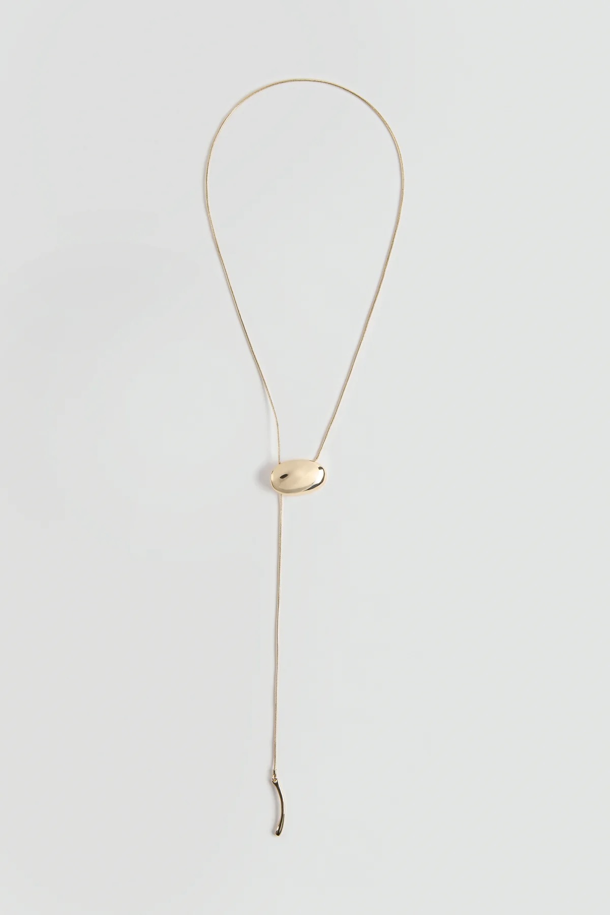 Semicouture 橢圓球長鏈(金)