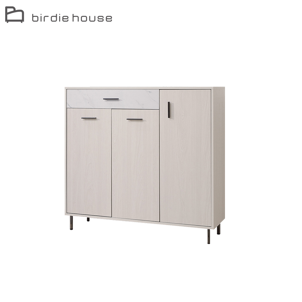 柏蒂家居-艾菲特4尺三門一抽收納鞋櫃