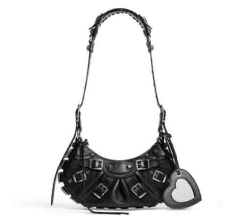 英國代購 -巴黎 世家 Le Cagole XS Shoulder Bag With Buckles（6713092AAPD1000）