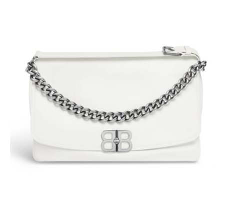 英國代購 -巴黎 世家 BB Soft Flap Bag Large（7484882AAIY9001）