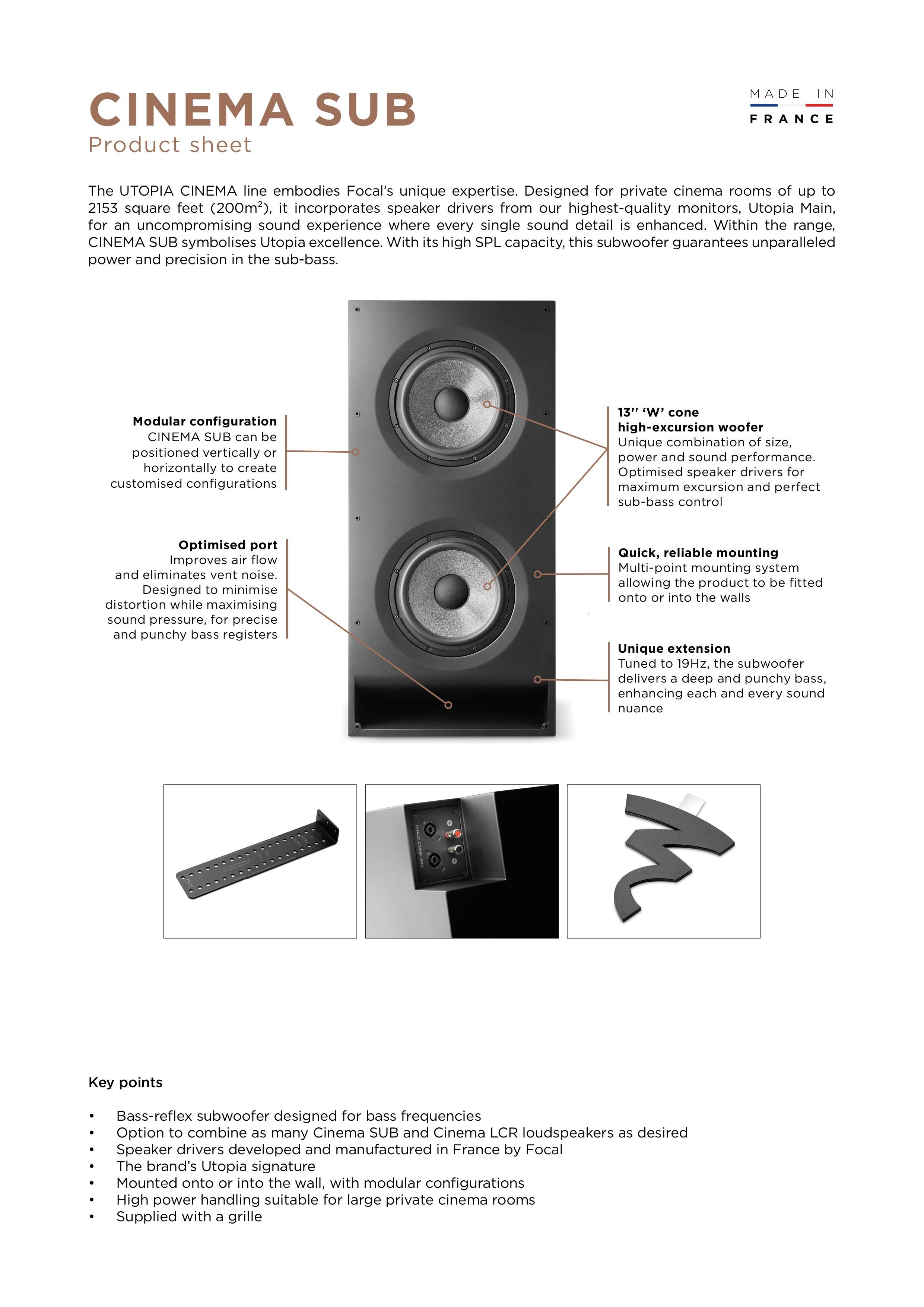 Focal Utopia_Cinema_SUB_EN-Product Sheet-Pg1
