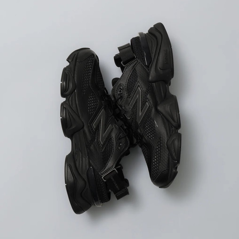 NEW BALANCE 9060 全黑 運動 涼鞋 中性鞋款 U90604SC