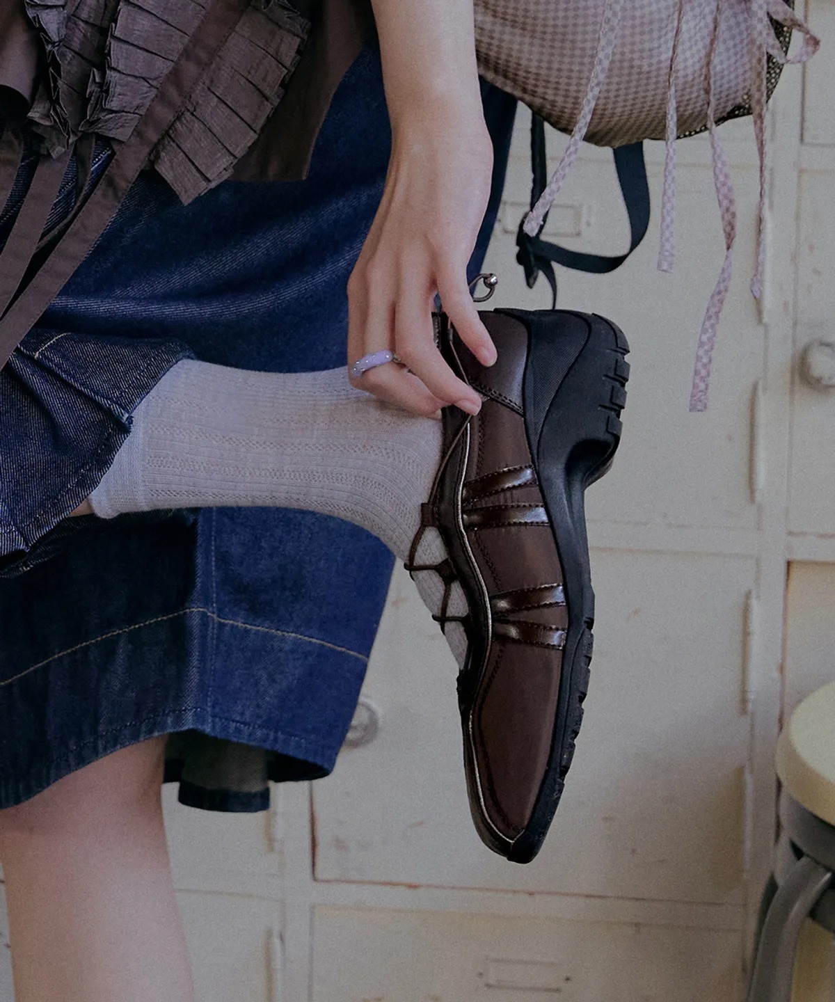 Rockfish Weatherwear BLISS HEEL STRING SNEAKERS