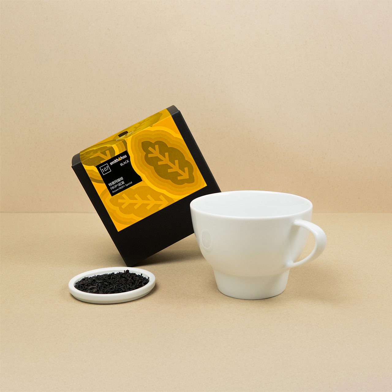 單人獨享組_寬口馬克杯&特選阿薩姆FBOP1紅茶組
