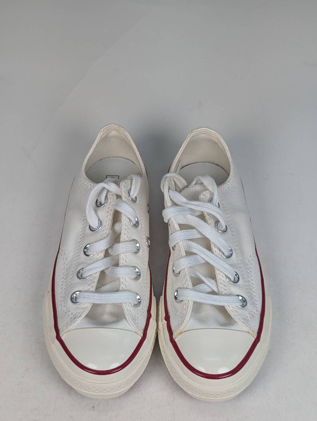 微瑕疵-左右腳鞋面明顯泛黃 368988C P13 CONVERSE CHUCK 70 OX 低筒休閒鞋中大童白