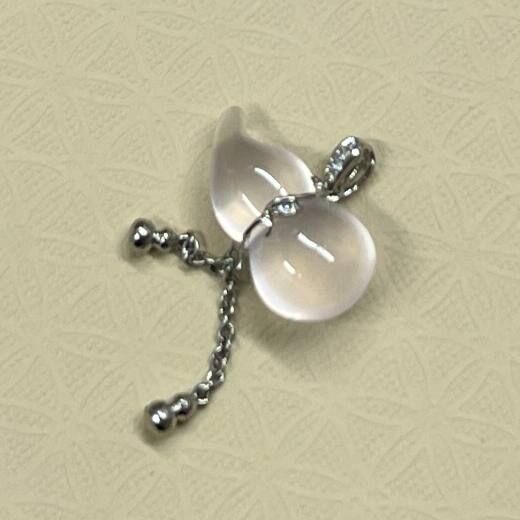 [S] GEMZ & CO MXJ ROSE QUARTZ HULU PENDANT, C40 (C40)