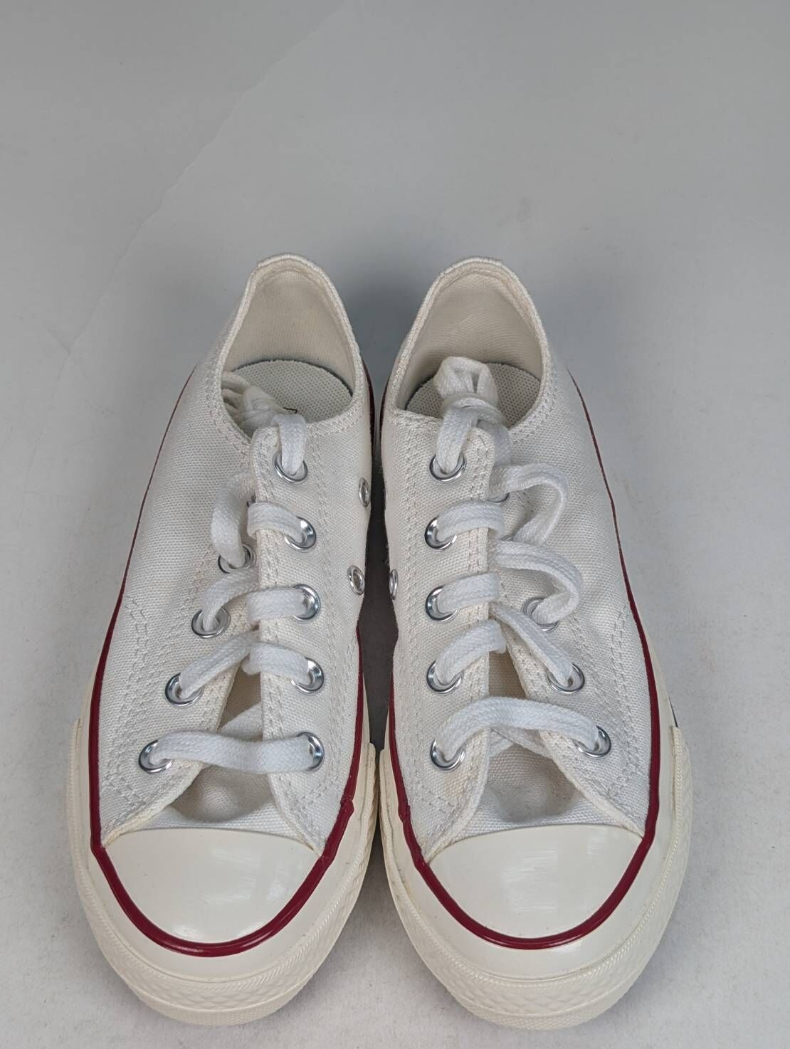 微瑕疵-左右腳鞋面明顯泛黃 368988C P1 CONVERSE CHUCK 70 OX 低筒休閒鞋中大童白