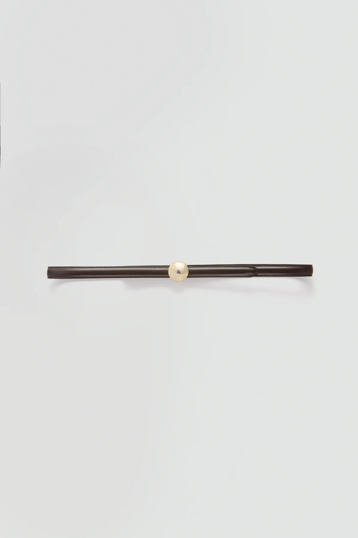 Semicouture 圓型金屬腰帶(深咖)