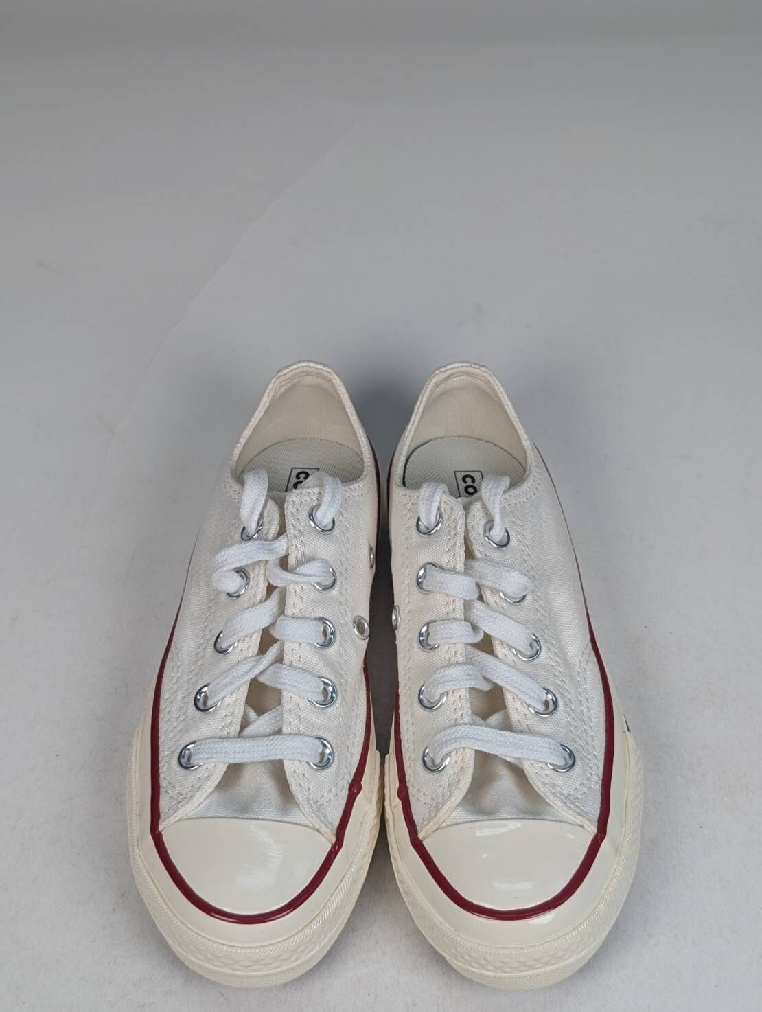 微瑕疵-左右腳鞋面泛黃 368988C P1 CONVERSE CHUCK 70 OX 低筒休閒鞋中大童白