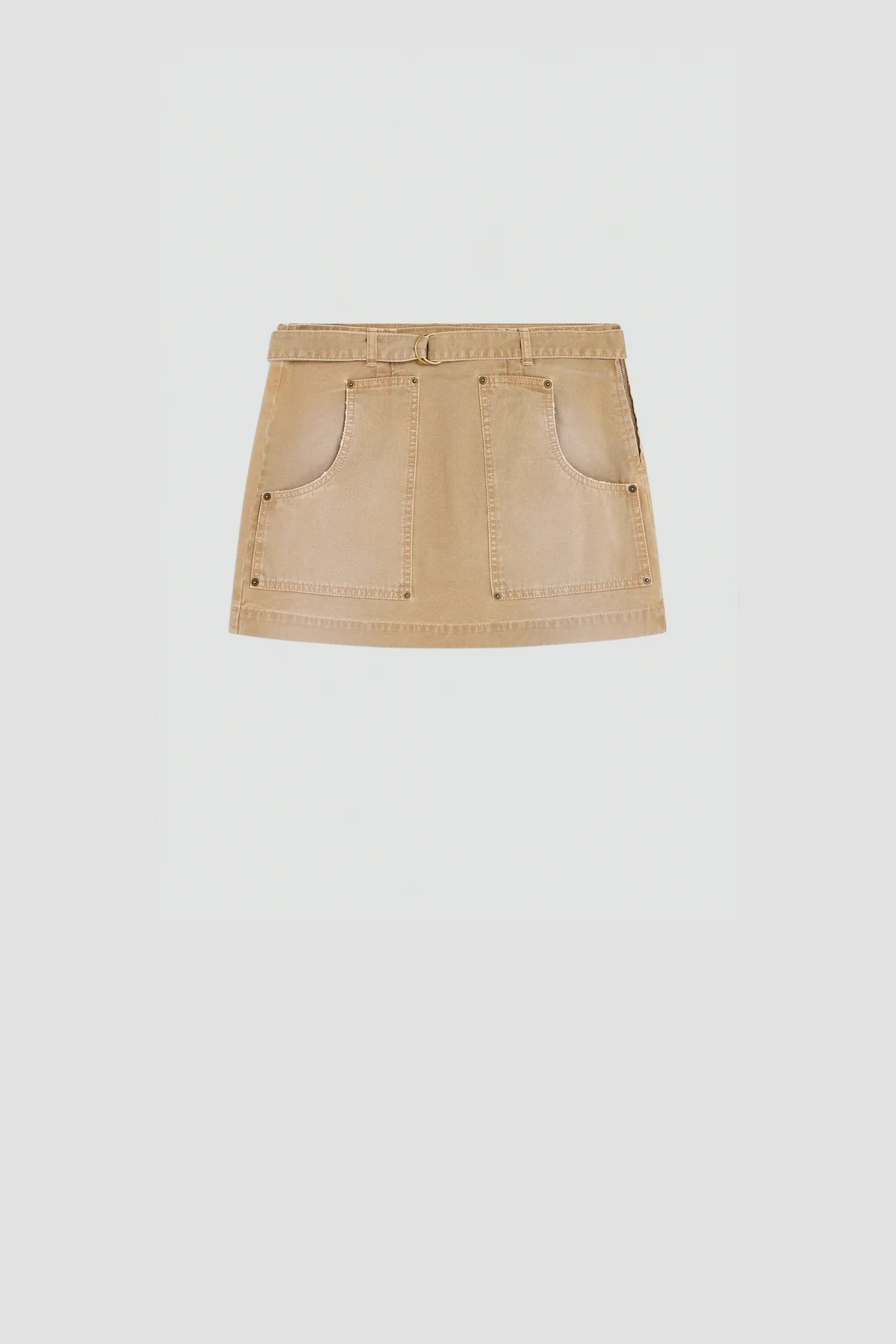 Semicouture 口袋造型丹寧短裙