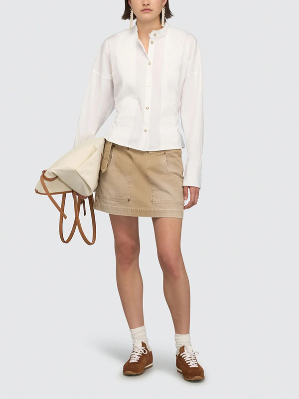 Semicouture 口袋造型丹寧短裙