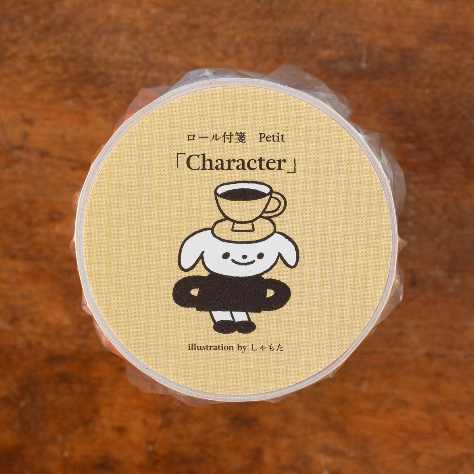 長型 捲式便利貼 | しゃもた「 Character 」 / 手紙社 / JAPAN