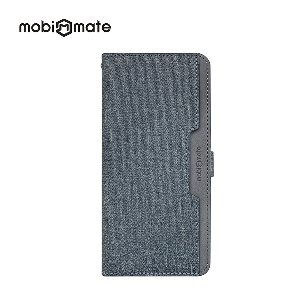 Mobi Mate 三星S26+ 側掀站立式磁吸皮套-藍