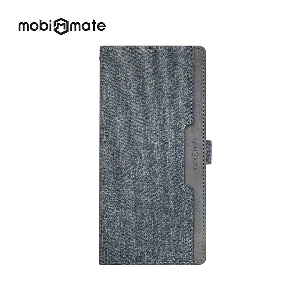 Mobi Mate 三星S26 Ultra 側掀站立式磁吸皮套-藍