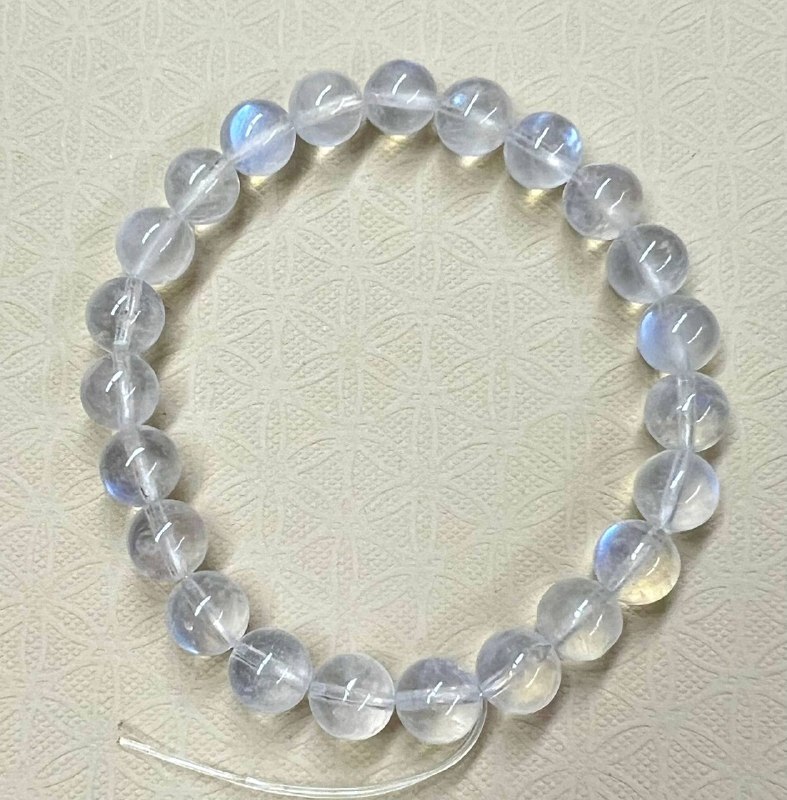 [S] GEMZ & CO MXJ BLUE SHEEN MADAGASCAR MOONSTONE BRACELET, C45 (C45)