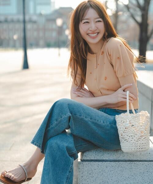 [預購] NATURAL BEAUTY BASIC 直筒寬版牛仔褲