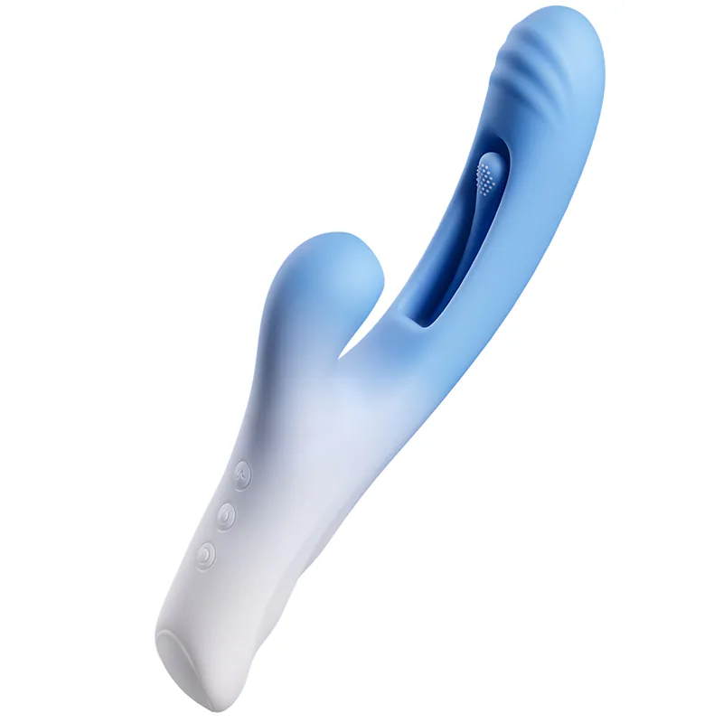 EROCOME Ocean Wave 海浪座雙頭按摩棒 藍色 22.8cm