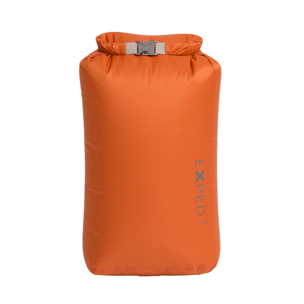 EXPED Fold-Drybag 8L輕量化防水袋 M 赤陶橘  [HappyOutdoor]