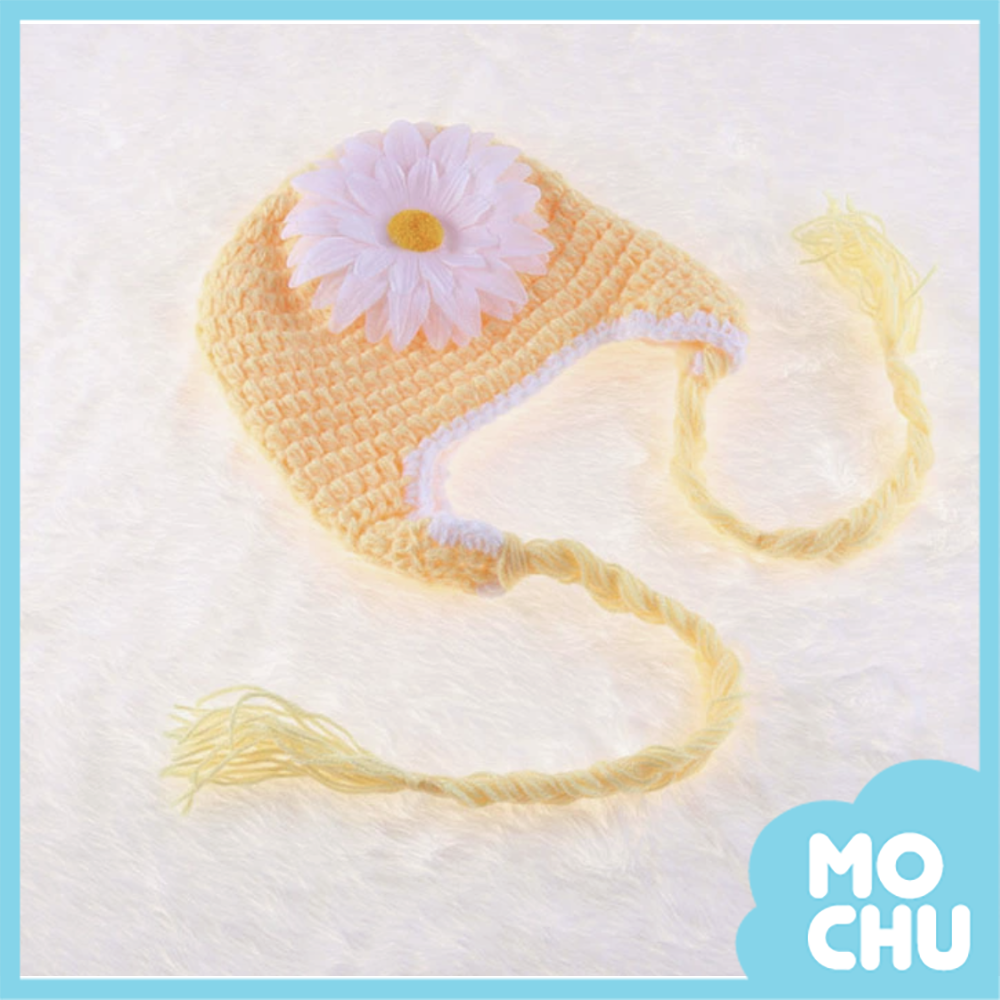 (現貨)小雛菊針織寶寶帽