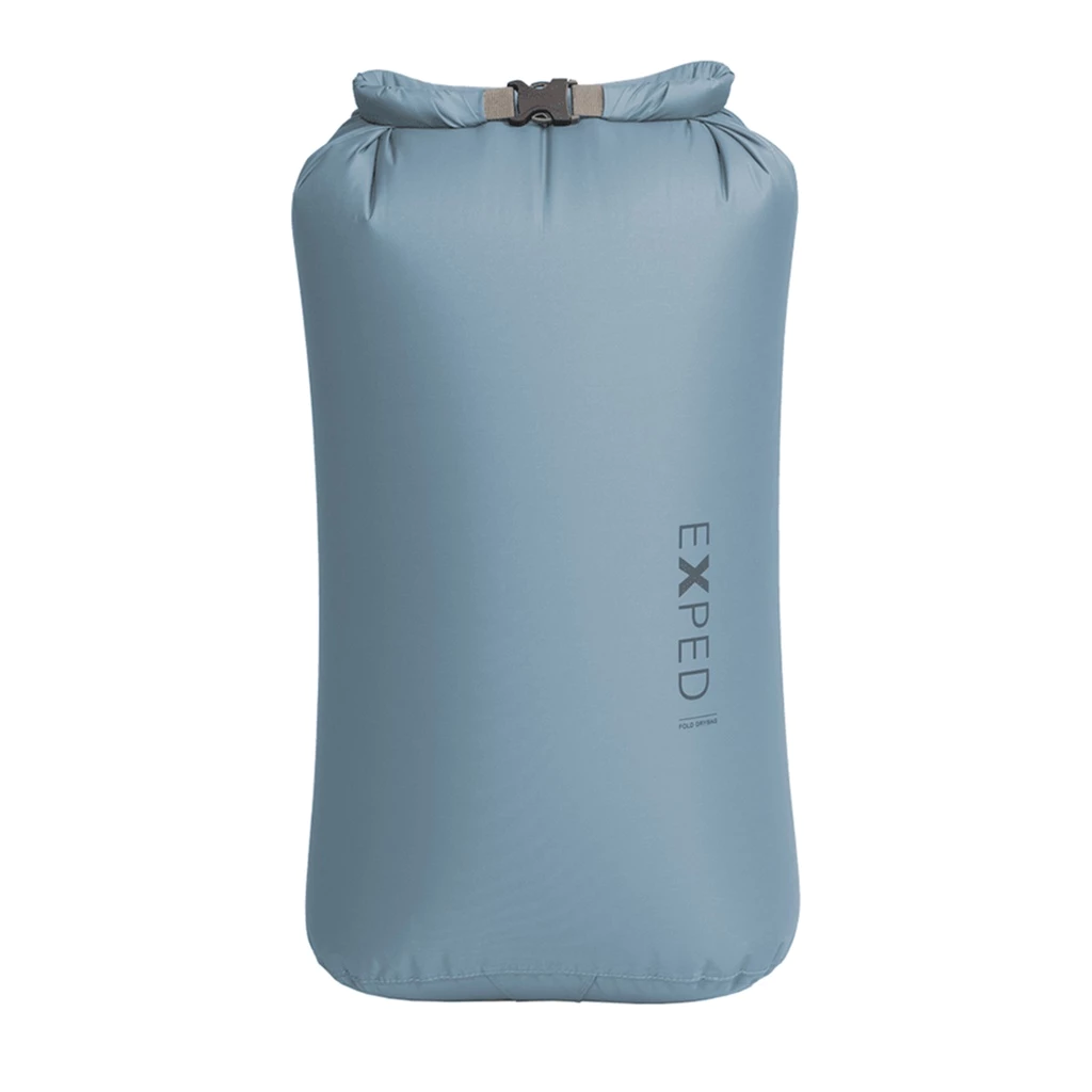 EXPED Fold-Drybag 13L 輕量化防水袋 L 天空藍  [HappyOutdoor]