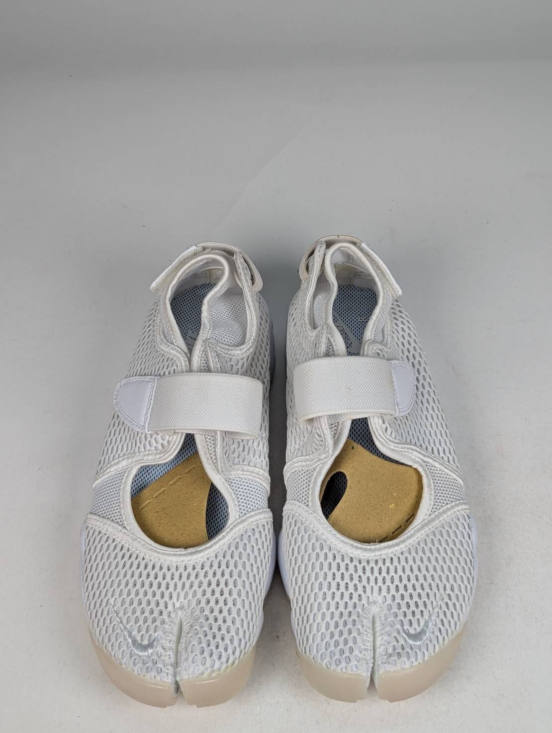 微瑕疵-左右腳鞋面鞋底泛黃 848386-100 W9 W NIKE AIR RIFT BR 忍者鞋 白色