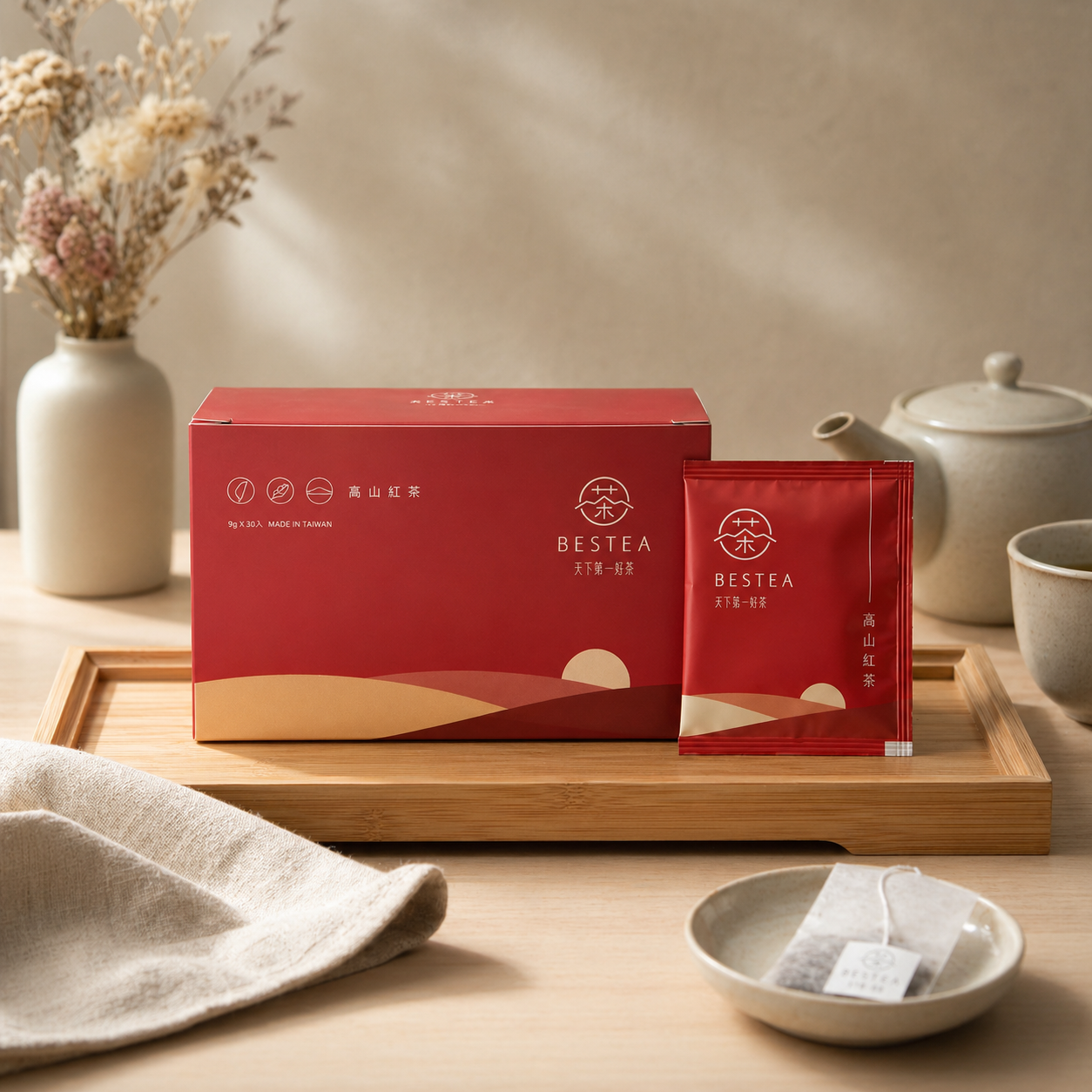 華崗紅茶茶包｜經典好茶