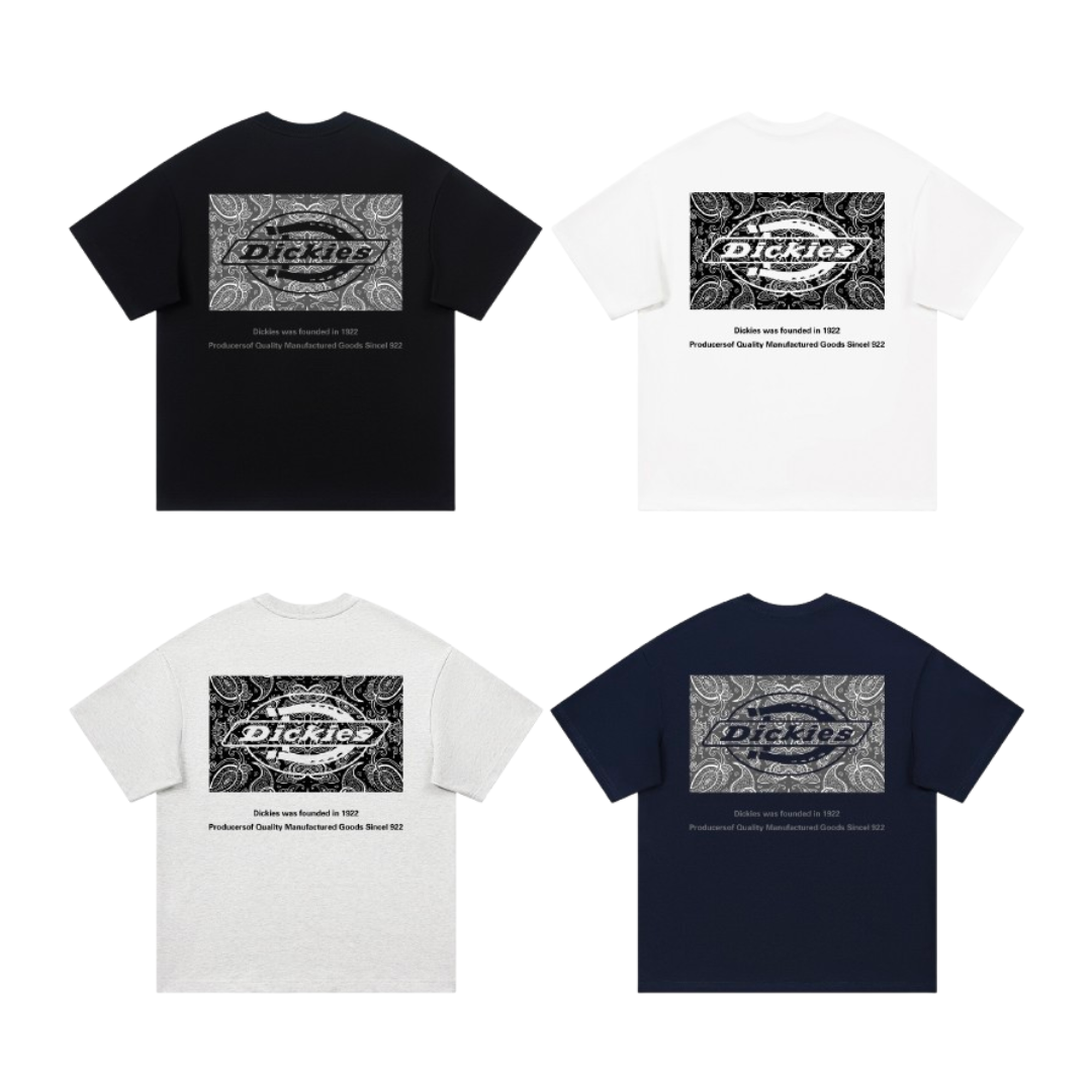 『預購商品』Dickies 美式基礎變形蟲LOGO 寬鬆短踢 DKU262NKTE49