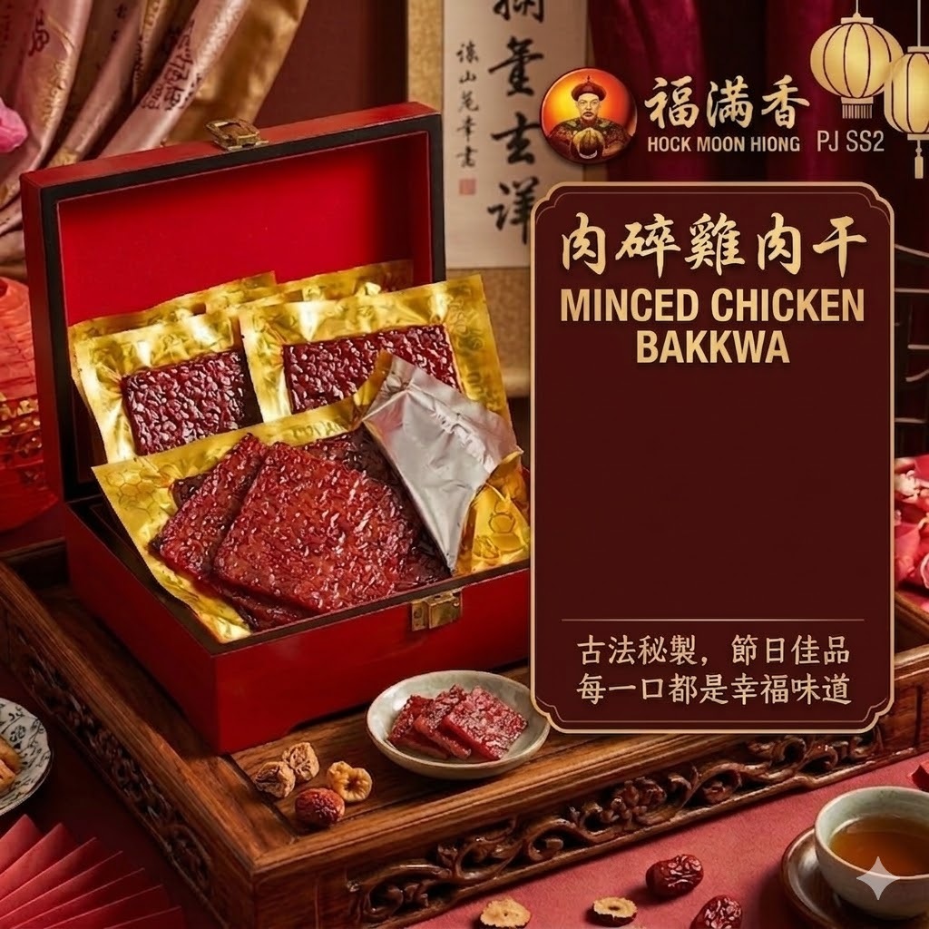 【直播】LX042720 福滿香 正宗雞肉乾 500g