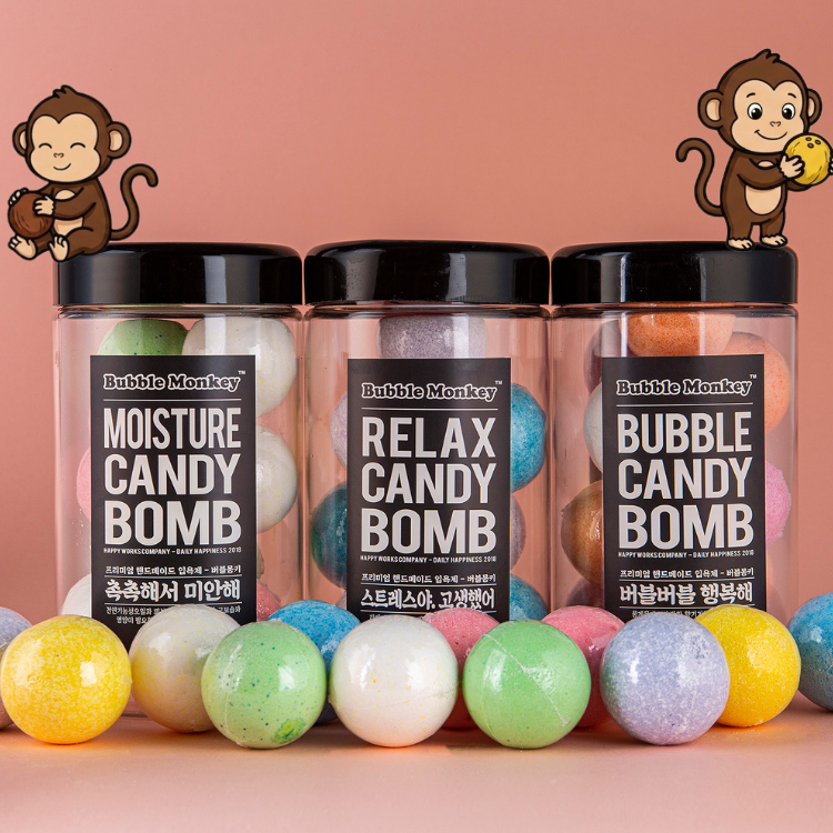 CANDY BOMB 沐浴球系列 繽紛裝