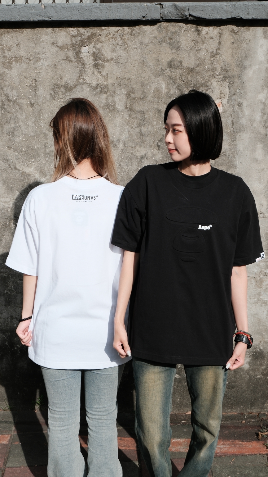 AAPE 26SS 立體浮印猿人短袖 AAPTEM1836XXQ