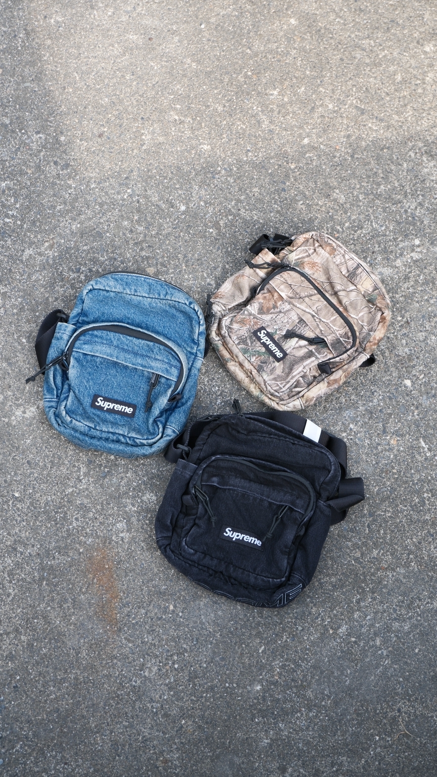 Supreme fw25 shoulder bag 牛仔側背小包 fw25b4