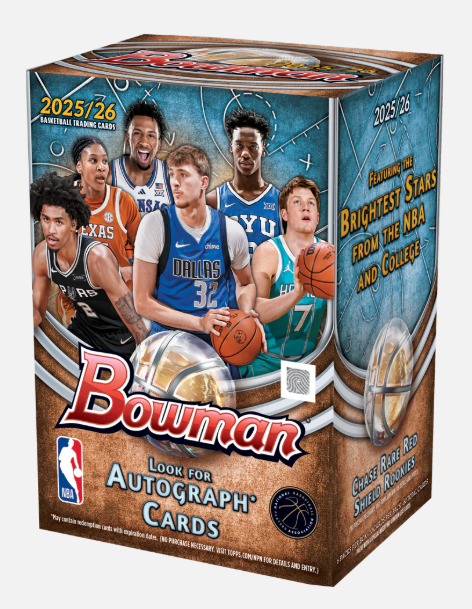Topps 2025-26 Bowman Basketball - Value Box