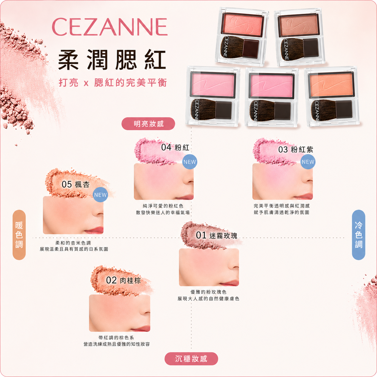限量現貨 | CEZANNE 柔潤腮紅