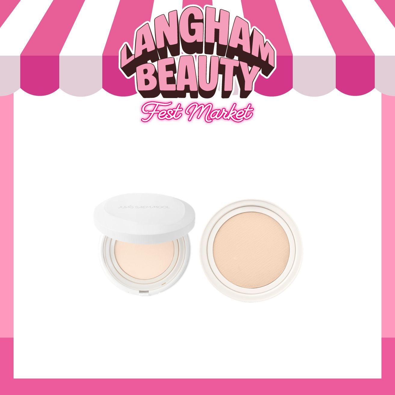 JUNG SAEM MOOL BEAUTY 專業持久貼膚氣墊套裝