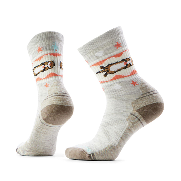 【Smartwool】女機能戶外全輕量減震中長襪-水獺 塵灰色、暮藍 / SW003048