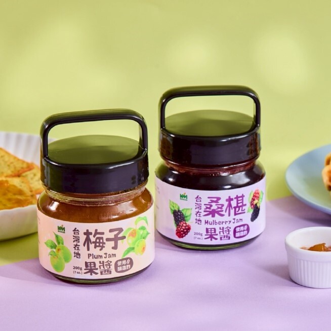 (預購商品) 穀盛 台灣在地桑葚&梅子果醬 200g