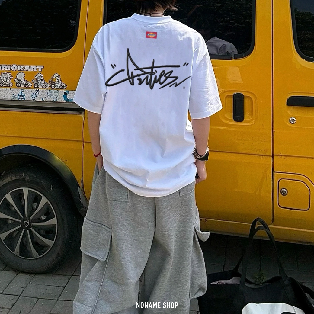 DICKIES 重磅 美式 復古 經典 刺繡 草寫 LOGO 短袖 五色 (男款)