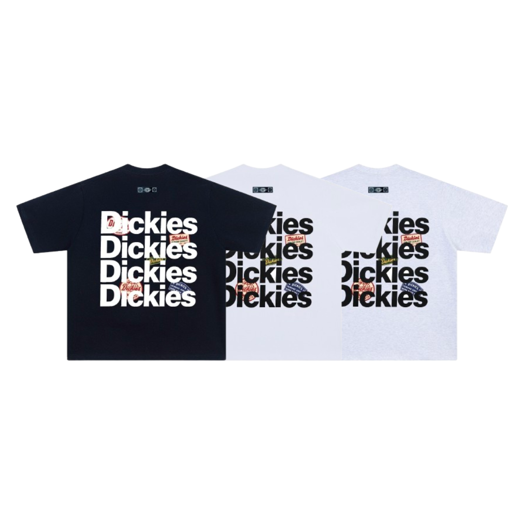 『預購商品』Dickies 美式復古LOGO貼紙 寬鬆短踢 PA-0381-DX02-DK158