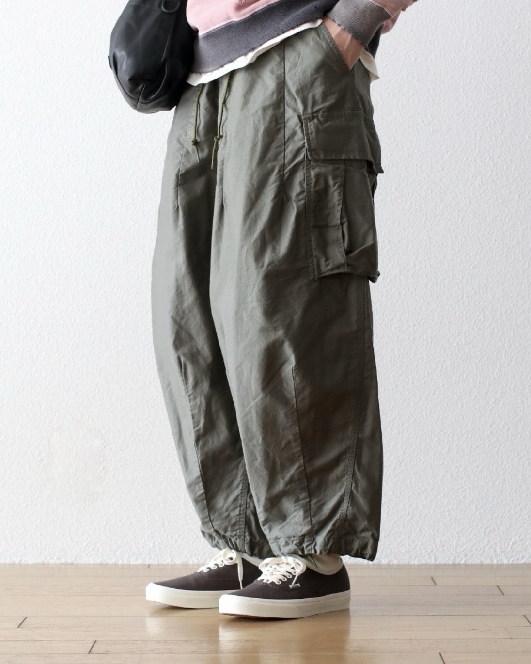 <經典款> NEEDLES H.D. Pant BDU 側口袋 氣球 闊型 寬褲 兩色