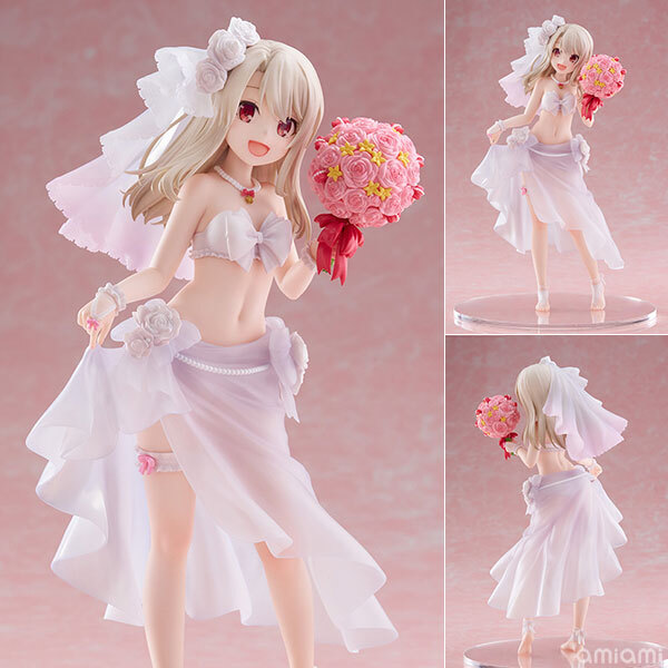 預訂1月  FURYU 伊莉雅絲菲爾·馮·愛因茲貝倫  婚紗泳裝版 Movie "Fate/Kaleid Liner Prisma Illya: Licht - The Nameless Girl" Illyasviel Von Einzbern Wedding Swimsuit ver. 1/7 Complete Figure Pre-order