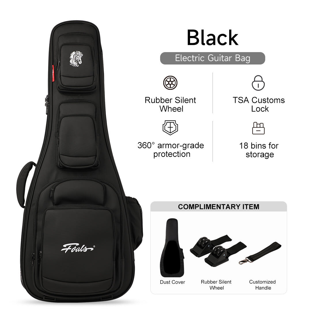 Foals By Ghost Fire King Kong Series 電吉他/電貝斯 琴袋 可拆式滑輪