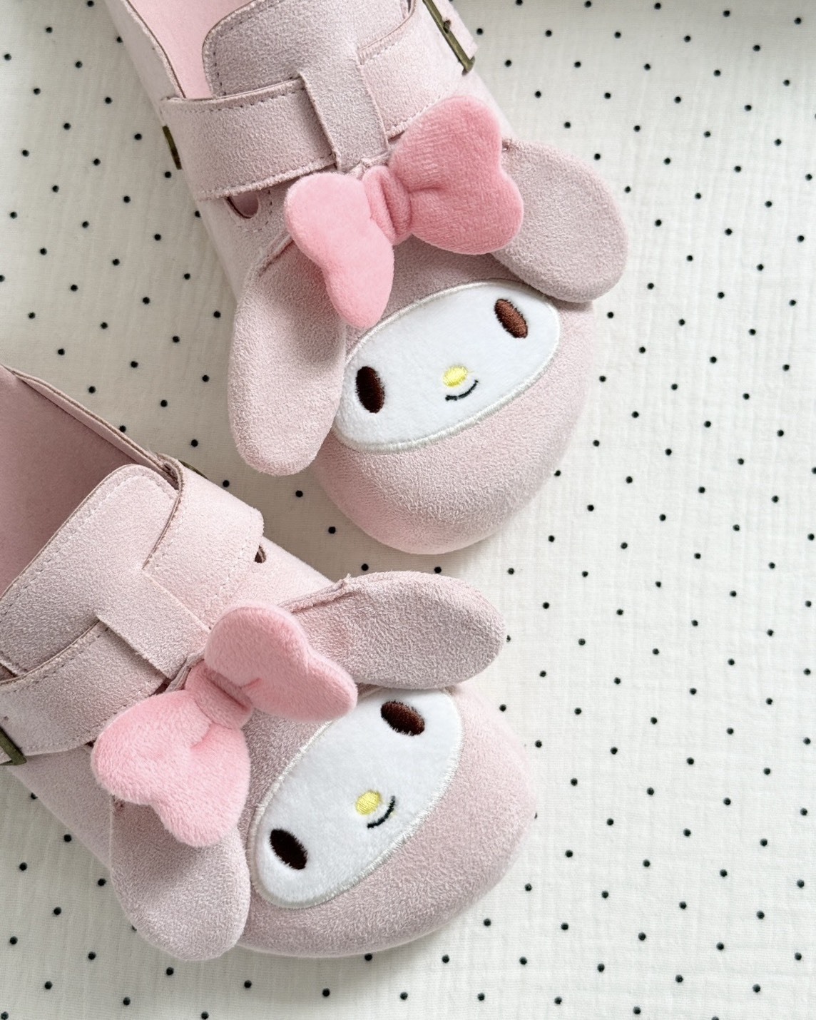 <可可愛愛>正版授權 Sanrio 三麗鷗 My Melody  美樂蒂 包頭 勃肯鞋